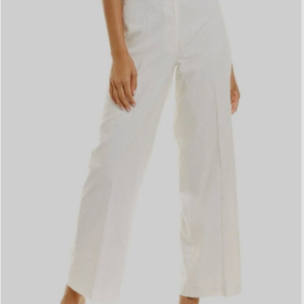 Elegant Anna Klein, 100% linen Women's Pants / in size 10P